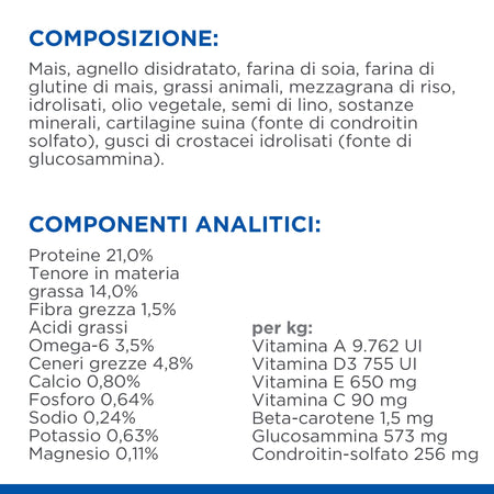Hill's Mantenimento secco Cani Adulti Large agnello e riso 12 kg