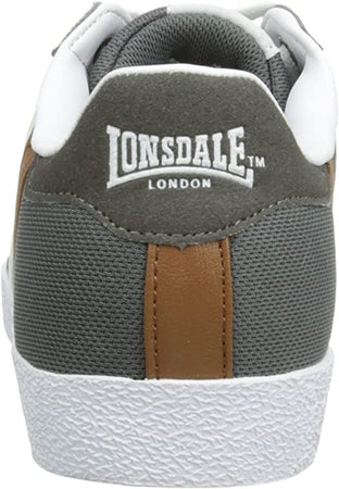 Lonsdale Scarpe Uomo Coburn ZLMA448 Grigio/Bianco
