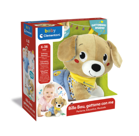 Clementoni - Billo Bau Gattona con Me 17986