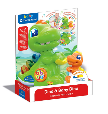 Dino e Baby Dino - 17953 - Clementoni