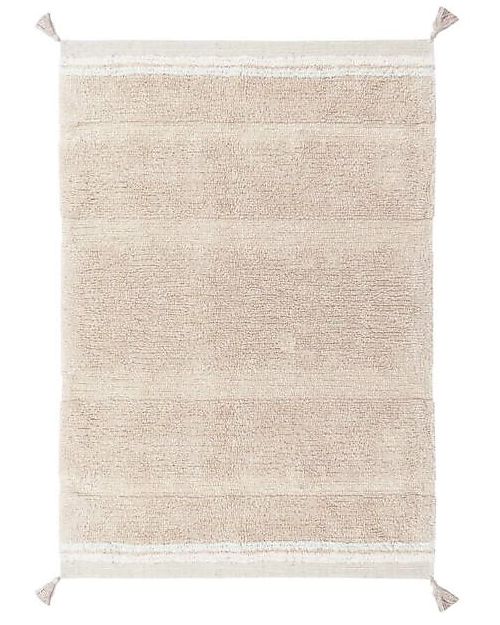 Tappeto Lavabile - Bloom Rose - Fantasy Garden - Rosa e Nude - Cotone Lorena Canals