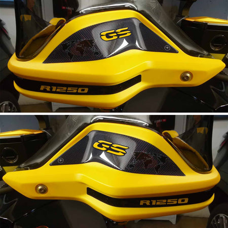Adesivi 3D Protezioni Paramani moto compatibili con BMW GS R1250 40th 2021-23