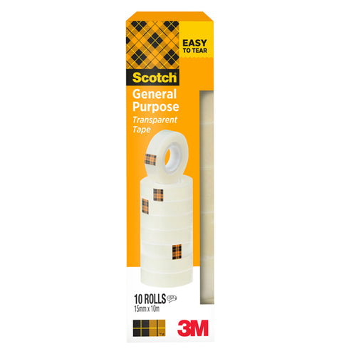 Torre 10 Rt Nastro Adesivo Scotch 508 15Mmx10M In Ppl