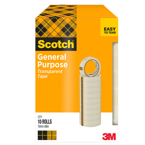 Torre 10 Rt Nastro Adesivo Scotch 508 15Mmx66M In Ppl