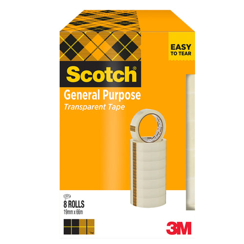 Torre 8 Rt Nastro Adesivo Scotch 508 19Mmx66M In Ppl