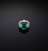CHIARA FERRAGNI  @ -  ANELLO TRILOGY EMERALD
