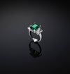 CHIARA FERRAGNI  @ -  ANELLO TRILOGY EMERALD