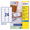 Etichetta Adesiva J8159 Bianca 25Fg A4 63,5X33,9Mm (24Et/Fg Inkjet Avery