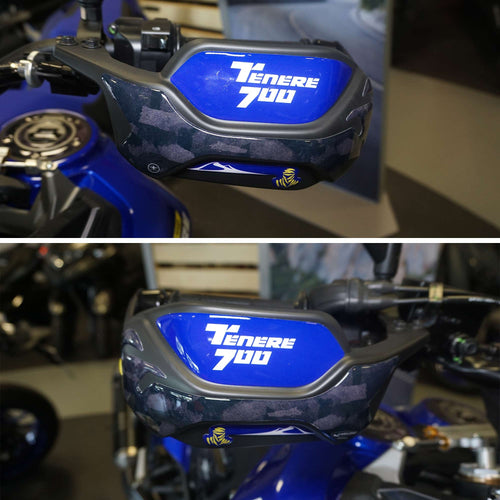 Adesivi 3D Protezioni Paramani moto compatibili con Yamaha Tenere 700 World Raid