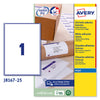 Etichetta Adesiva J8167 Bianca 25Fg A4 199,6X289,1 (1Et/Fg Inkjet Avery