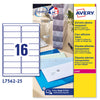 Poliestere Adesivo L7562 Trasparente 25Fg A4 99,1X34Mm (16Et/Fg Laser Avery
