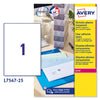 Poliestere Adesivo L7567 Trasparente 25Fg A4 210X297Mm (1Et/Fg Laser Avery