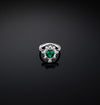 CHIARA FERRAGNI @ -  ANELLO CUORE EMERALD