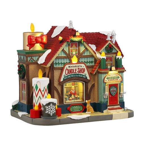 Edificio per villaggio di Natale Kristin's Candle Shop in Resina