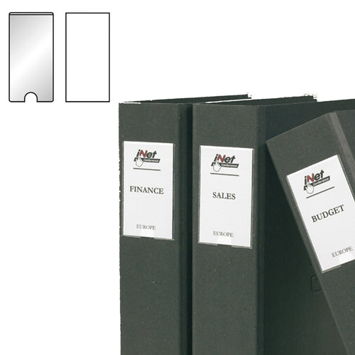Busta 12 Portaetichette Ppl Adesive Trasparenti 22X102Mm 10315S Djois