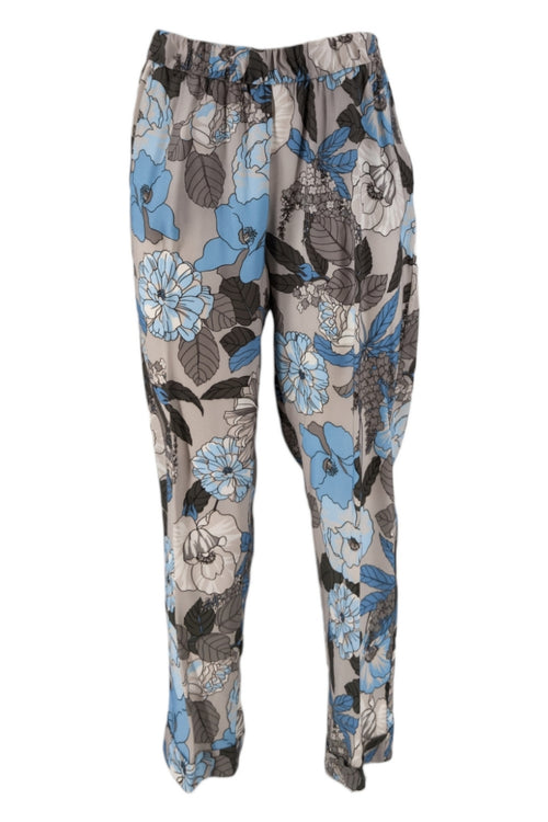 WHYCI Pantaloni Perla/grigio/turchese da donna