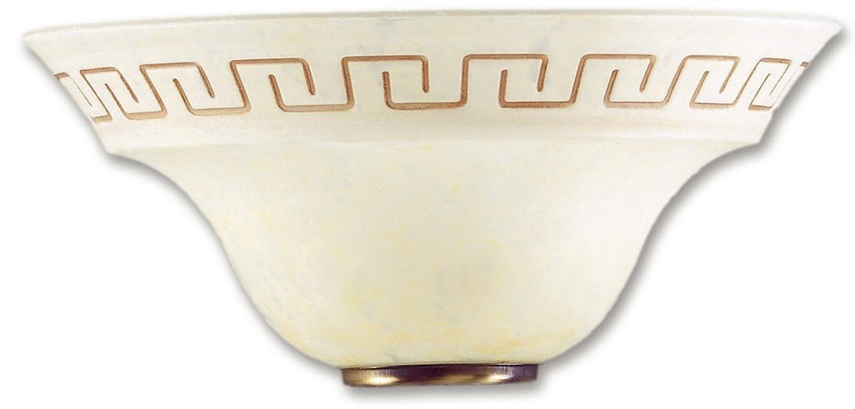 Applique da parete per interno 60W E27 a lunetta Greek