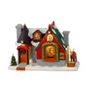 Edificio per villaggio di Natale Santa's Snack Shack in resina