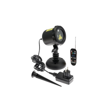 Proiettore natalizio a laser verde e rosso decorazione natalizia da esterno