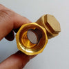 Raccordo FF a Y 3/4 pollice DN 20 in ottone con filtro a retina inox