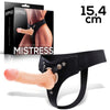 MISTRESS IMBRACATURA ELASTICA CON DILDO IN SILICONE DA 15,4 CM