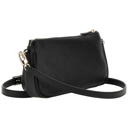 Guess mini tracolla nera in saffiano NOELLE II HWZG9672710BLA