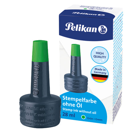 Inchiostro Verde 4K S/Olio 28Ml X Cuscinetti Pelikan
