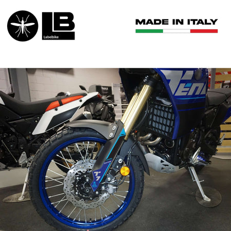 Adesivi 3D Protezioni Parasteli moto compatibili con Yamaha Tenere 700 2022