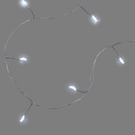 Luci di Natale catena luminosa con micro led decorazione da esterno 12 mt