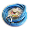 Kit composto da 7mt tubo + 1 regolatore + 2 fascette per allaccio bombola gpl