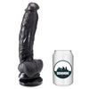 Dildo Nero Fallo Realistico SUMMUM EDWARD 19 cm
