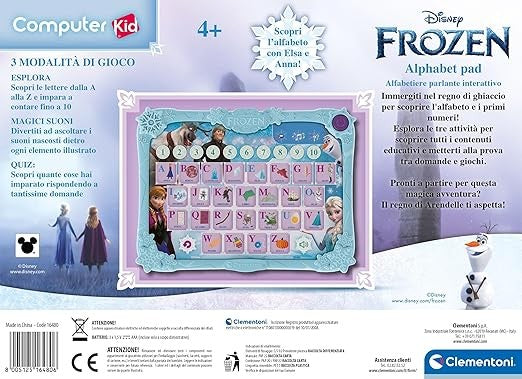 Sapientino Frozen Alphabet Pad 4+ CLEMENTONI - 16480