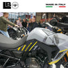 Adesivi 3D Protezioni Sottosella moto compatibili con Suzuki V-Strom 800DE