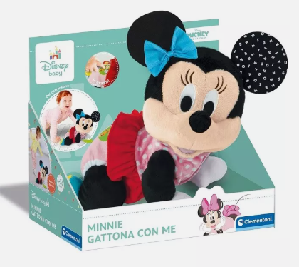 Clementoni Disney Baby Minnie Gattona con Me - 17992