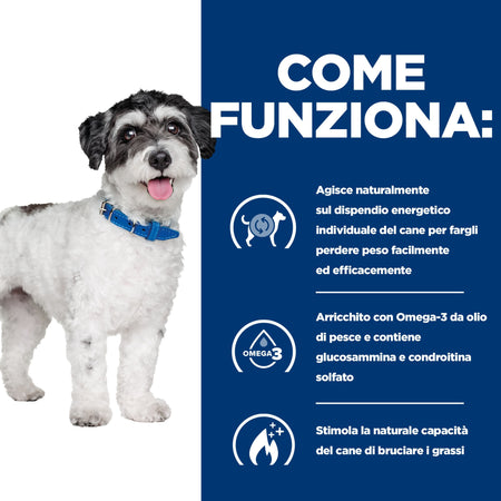 Hill's Prescription Diet Metabolic+Mobility secco Cani Adulti Mini pollo