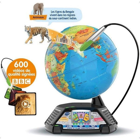 VTech 605407 Giramondo Video Mappamondo Interattivo