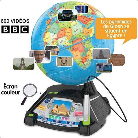 VTech 605407 Giramondo Video Mappamondo Interattivo