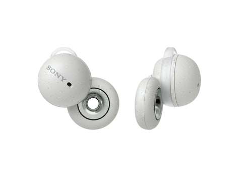 Sony cuffie linkbuds true wireless - connessione bluetooth® multipoint* - batteria fino a 17,5h - ottimizzate per alexa e google assistant - microfono integrato per le chiamate - bianco - WFL900WH