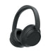 Sony wh-ch720n cuffie bluetooth wireless con cancellazione del rumore - durata della batteria fino a 35 ore e ricarica rapida - nero - WHCH720NB CE7