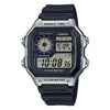 Orologio casio ae 1200wh 1cvef collection men blu e silver