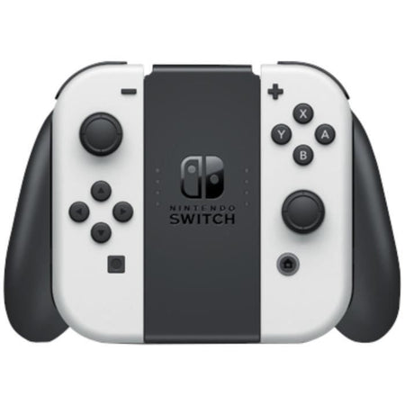 Console Nintendo Switch (modello OLED) : Nuova versione, colori intensi, schermo da 7 pollici - con un Joy-Con bianco