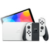 Console Nintendo Switch (modello OLED) : Nuova versione, colori intensi, schermo da 7 pollici - con un Joy-Con bianco
