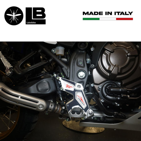 Adesivi 3D Protezioni Battitacco compatibili con Yamaha Tenere 700 Rally Edition 2022
