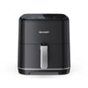 Sharp af-gs552ae-b singolo 5,5 l indipendente 1650 w friggitrice ad aria calda nero, argento - SHAAFGS552AEB