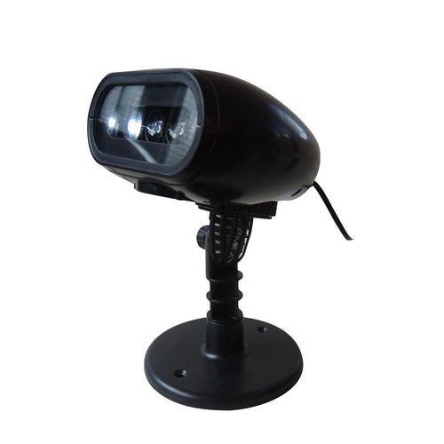 Proiettore natalizio led 5 disegni natale musicale movimento decorazione