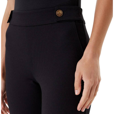 Guess pantaloni flare neri MAELICE W5YB0I KCMU2 JBLK