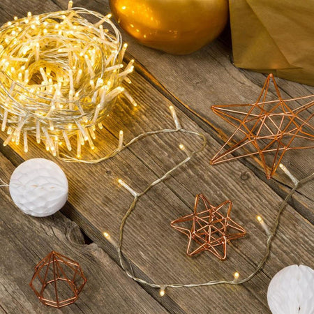 Luci di natale catena a led con telecomando per interno ed esterno addobbi natalizi Ø 5 mm