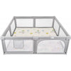 Box Recinto MS Parco Giochi XXL + Tappeto da Gioco 180 x 200 cm Elefante