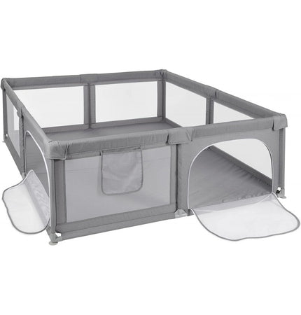 Box Recinto MS Parco Giochi XXL + Tappeto da Gioco 180 x 200 cm Zebra