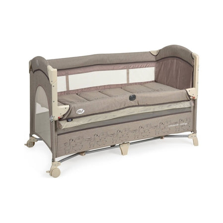 MS - Lettino da campeggio Fianco Letto Oxford Beige